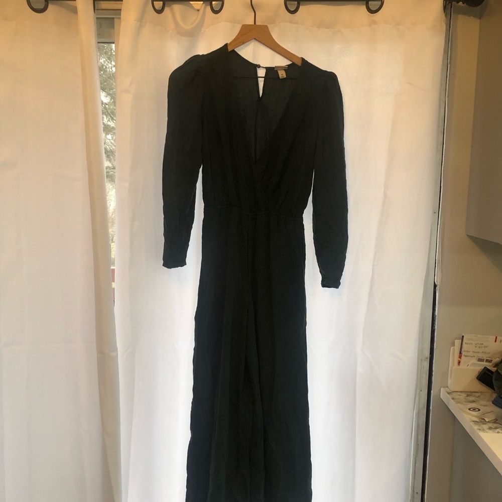 Hunter green jumpsuit